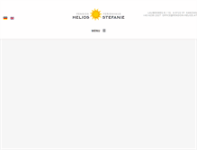 Tablet Screenshot of pension-helios.at